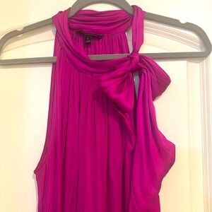 Banana Republic Silk-like Halter top. Size L